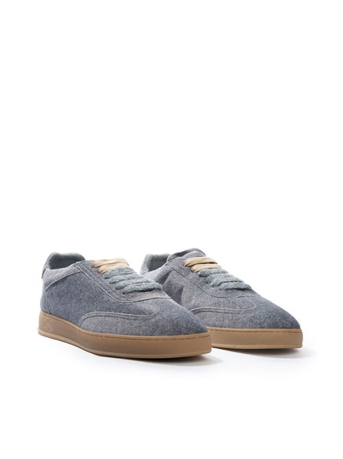 Sneakers Akira Donald in suede Grigio Scuro SOLDINI | 80005 D SL2GRIGIO SCURO